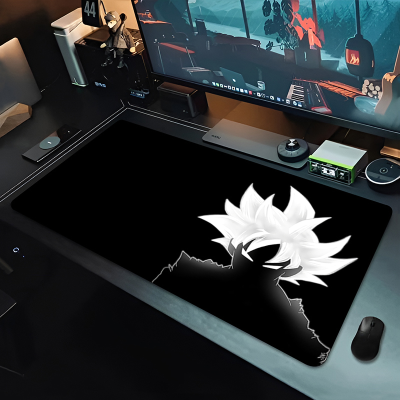 Gaming Accessories For Table - DBZ Siyah Anime Mouse Pad Dragon