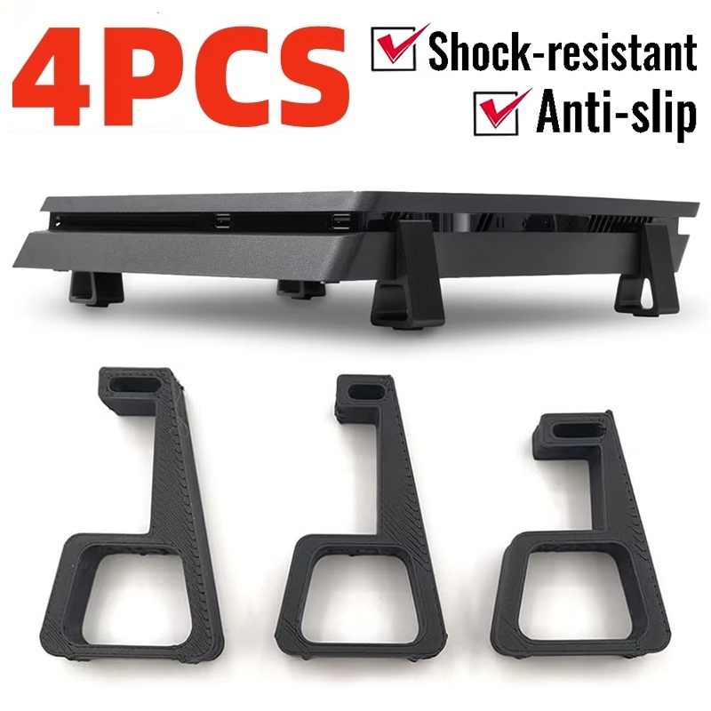 Gaming Accessories Ps4 - 4 adet soğutma yatay tutucu PS4/Pro/İnce