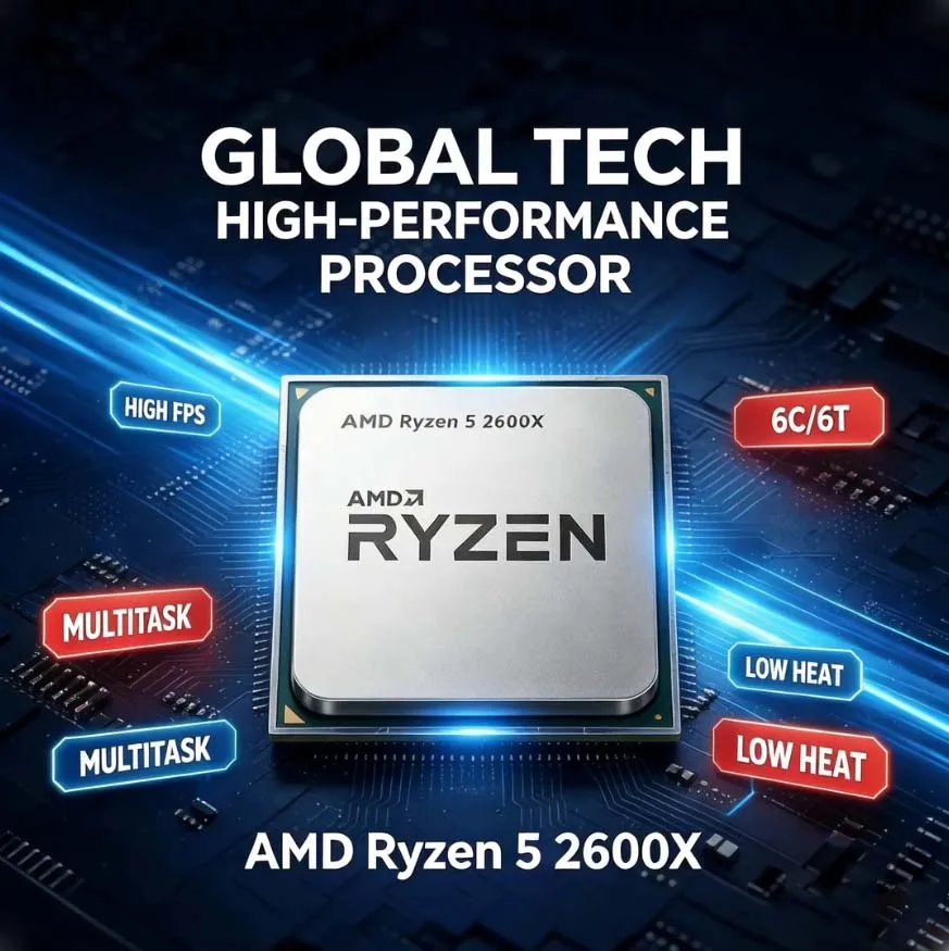 Amd Cpu Ryzen 5 - AMD Ryzen 5 2600X 6 Çekirdekli