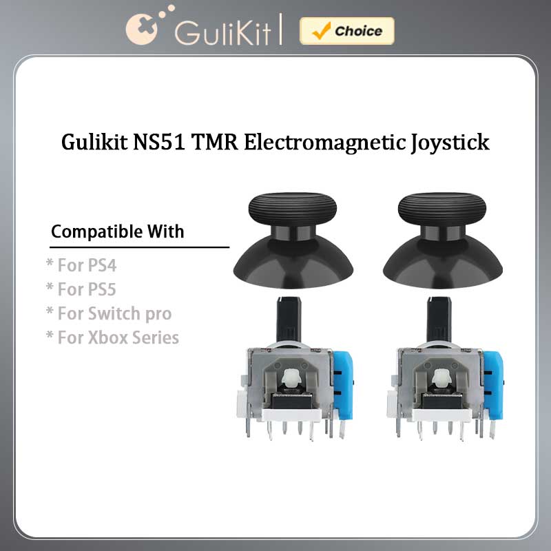 Gaming Accessories Ps4 - GuliKit NS51 TMR Joystick, Çubuk Kapağıyla,