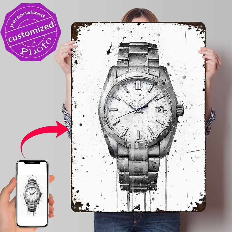 Gaming Accessories Gifts For Men - Whisper 3D Doku Metal Poster Özelleştirilmiş