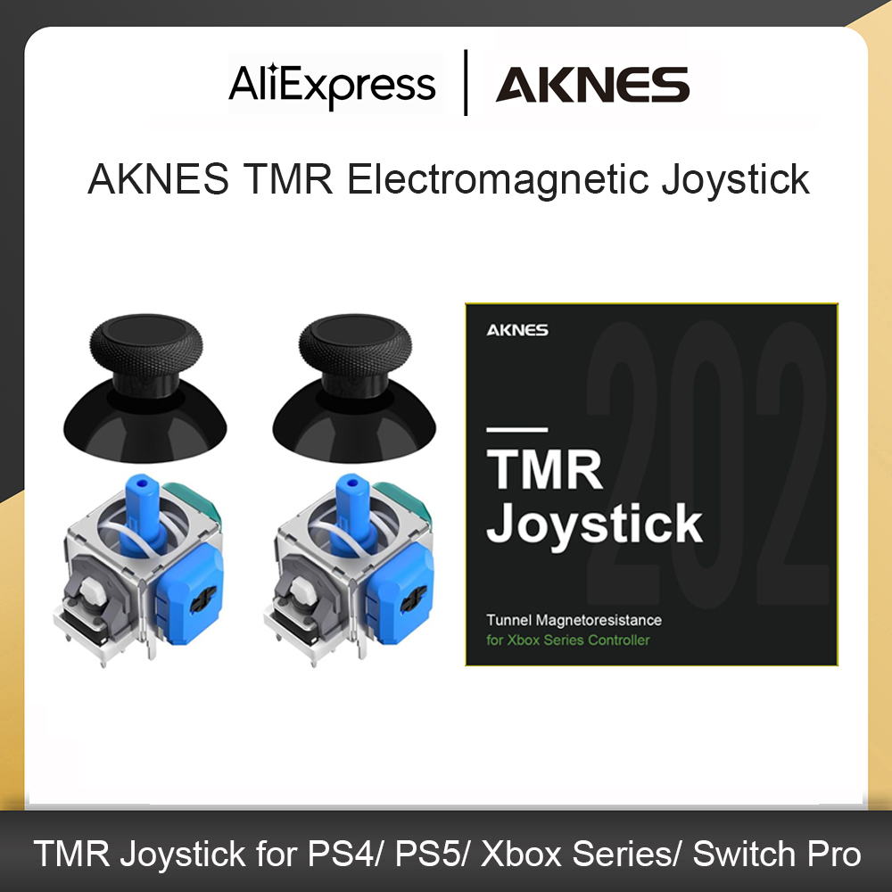 Gaming Accessories Ps4 - AKNES×HALLPI TMR Elektromanyetik Hiçbir Drift Joystick