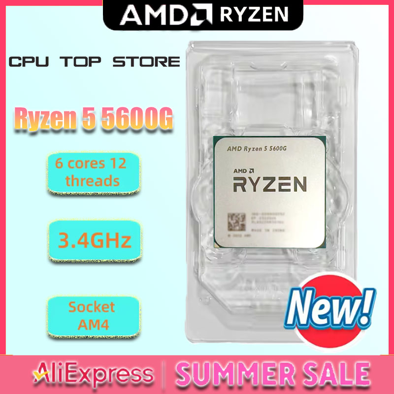 Amd Cpu Ryzen 5 - AMD Ryzen 5 5600G 6 Çekirdek/12