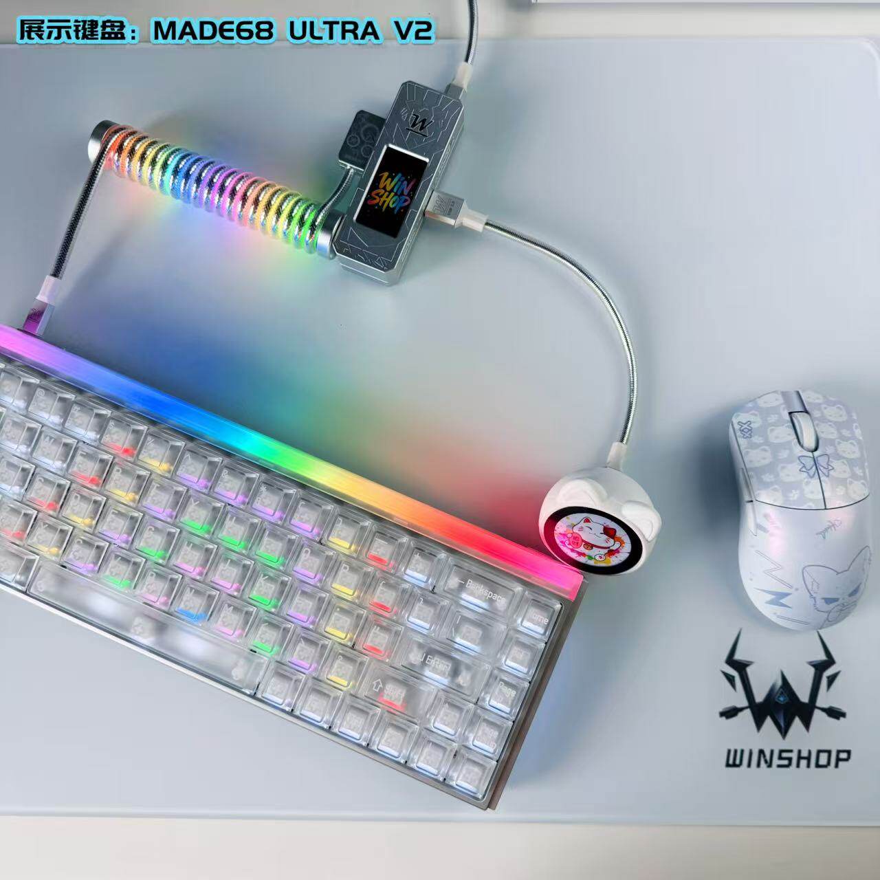 Winshop Manyetik Klavye Sarmal - Gaming Accessories Rgb incelemesi ve fiyatı
