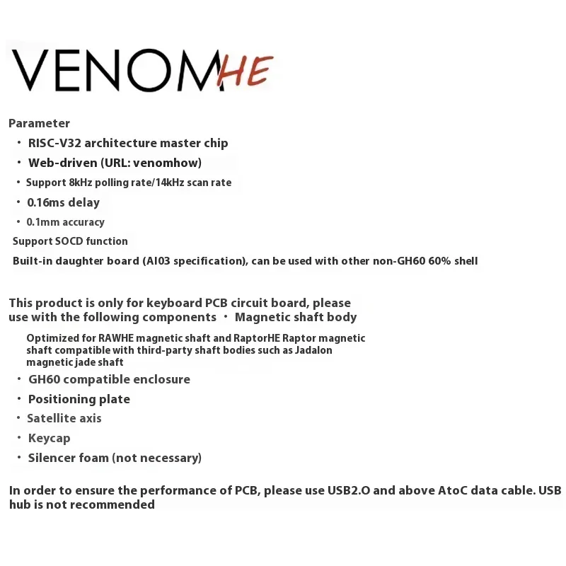 Geonworks Venom60 HE Venom65 H - Gaming Accessories Rgb incelemesi ve fiyatı