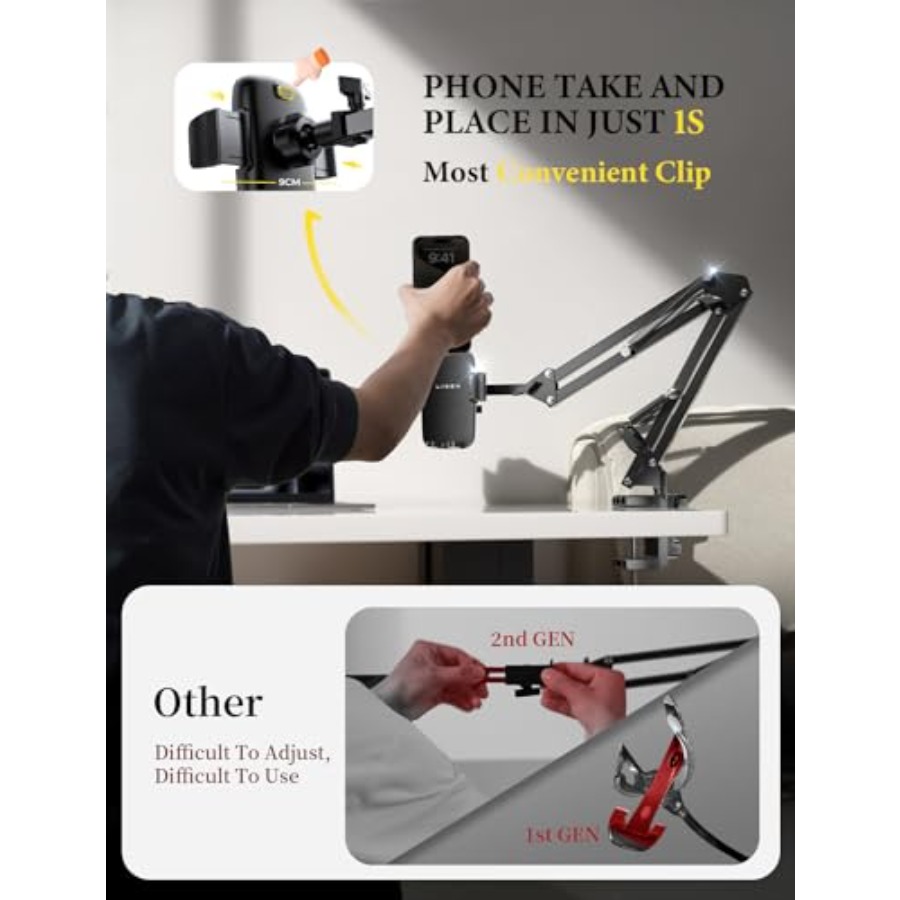 Yatak Masası için Kaz Boyunlu  - Gaming Accessories Gifts For Men incelemesi ve fiyatı