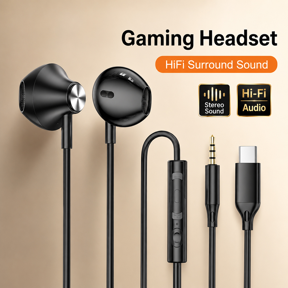 HiFi surround kulaklıklar bas  - Xiaomi Gaming Accessories incelemesi ve fiyatı