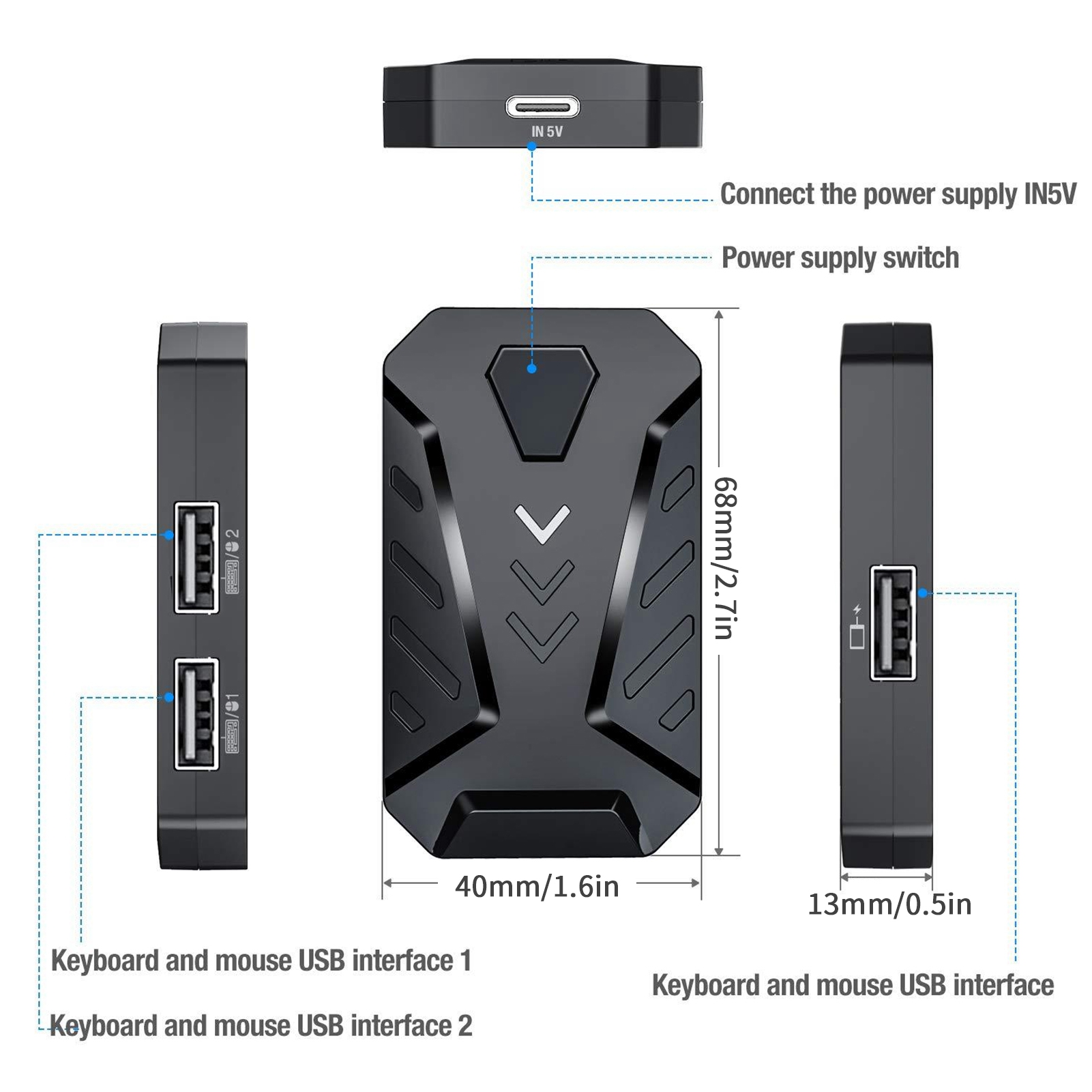 Oyun Klavyesi Fare Dönüştürücü - Xiaomi Gaming Accessories incelemesi ve fiyatı