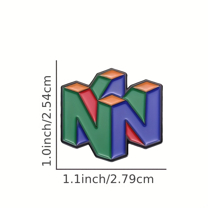 N64 Logo Oyun Emaye Pin – Ceke - Gaming Accessories Gifts For Men incelemesi ve fiyatı