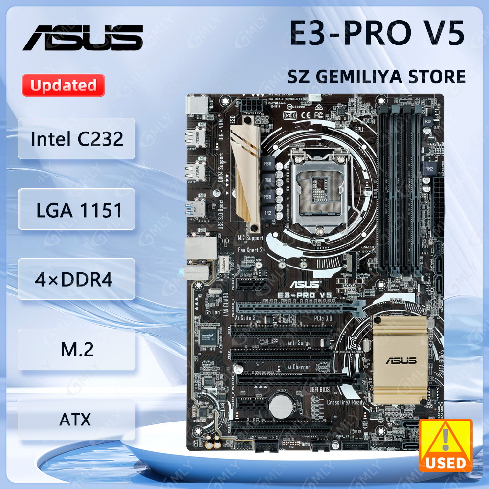 Asus E3-PRO V5 Anakart LGA 115 - Intel Cpu Core I5 incelemesi ve fiyatı