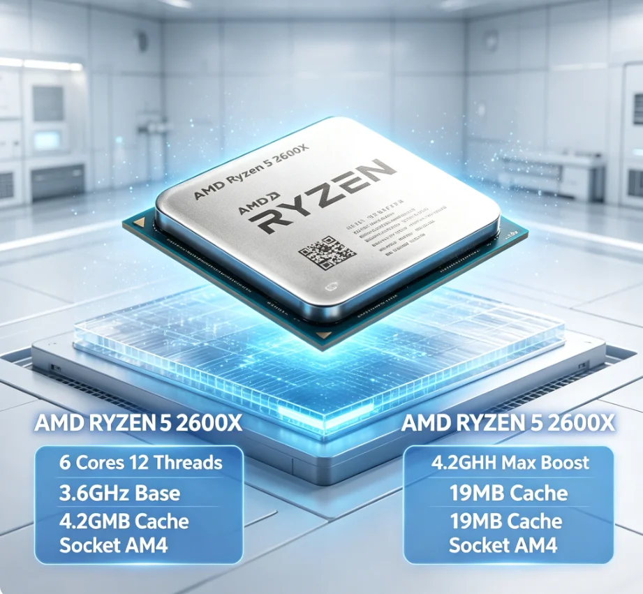 AMD Ryzen 5 2600X Masaüstü İşl - Amd Cpu Ryzen 5 incelemesi ve fiyatı