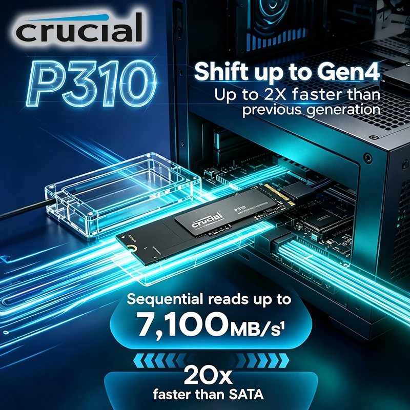 Crucial P310 M.2 2280 PCIe Gen - Samsung Ssd 980 Pro incelemesi ve fiyatı