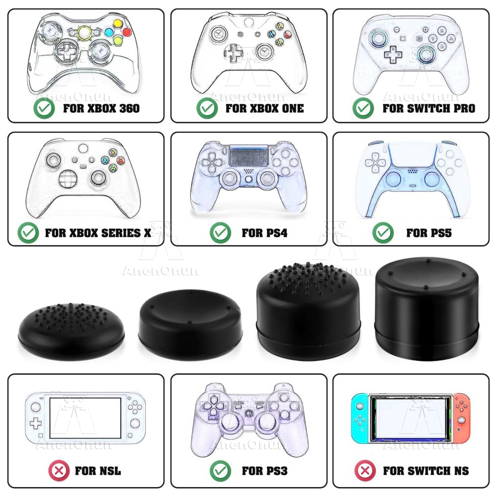 8 adet başparmak kavrama kapak - Gaming Accessories Ps4 incelemesi ve fiyatı