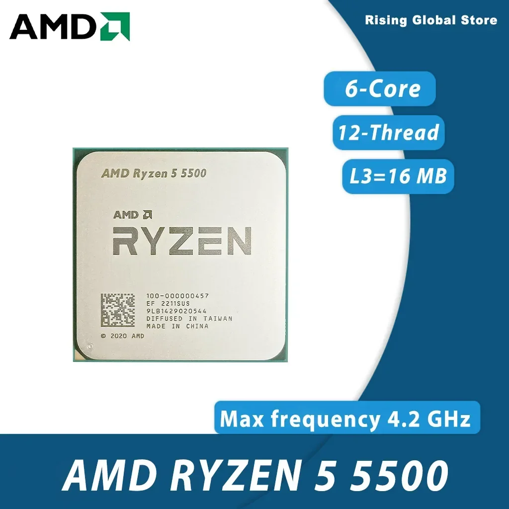 AMD Ryzen 5 5500 Studio Çoklu  - Amd Cpu Ryzen 5 incelemesi ve fiyatı